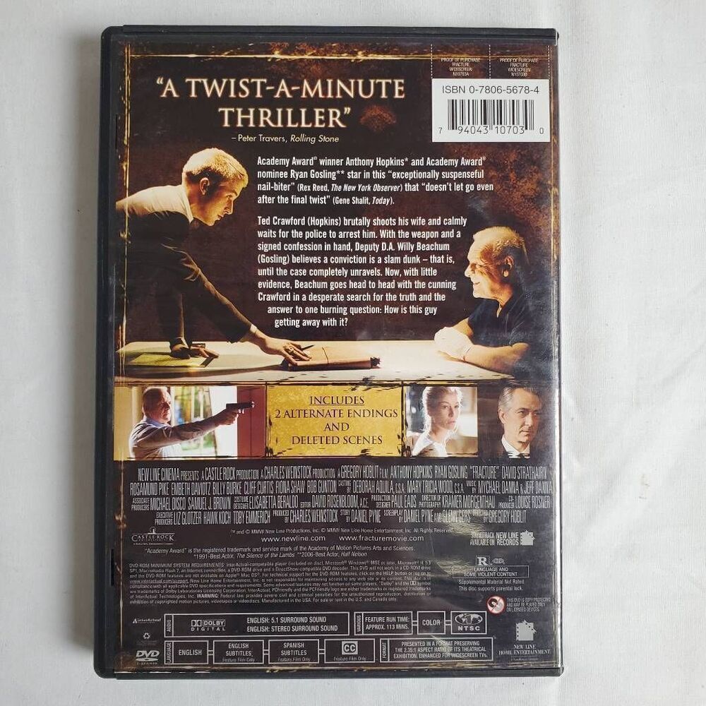 Fracture DVD - Picture 3 of 3